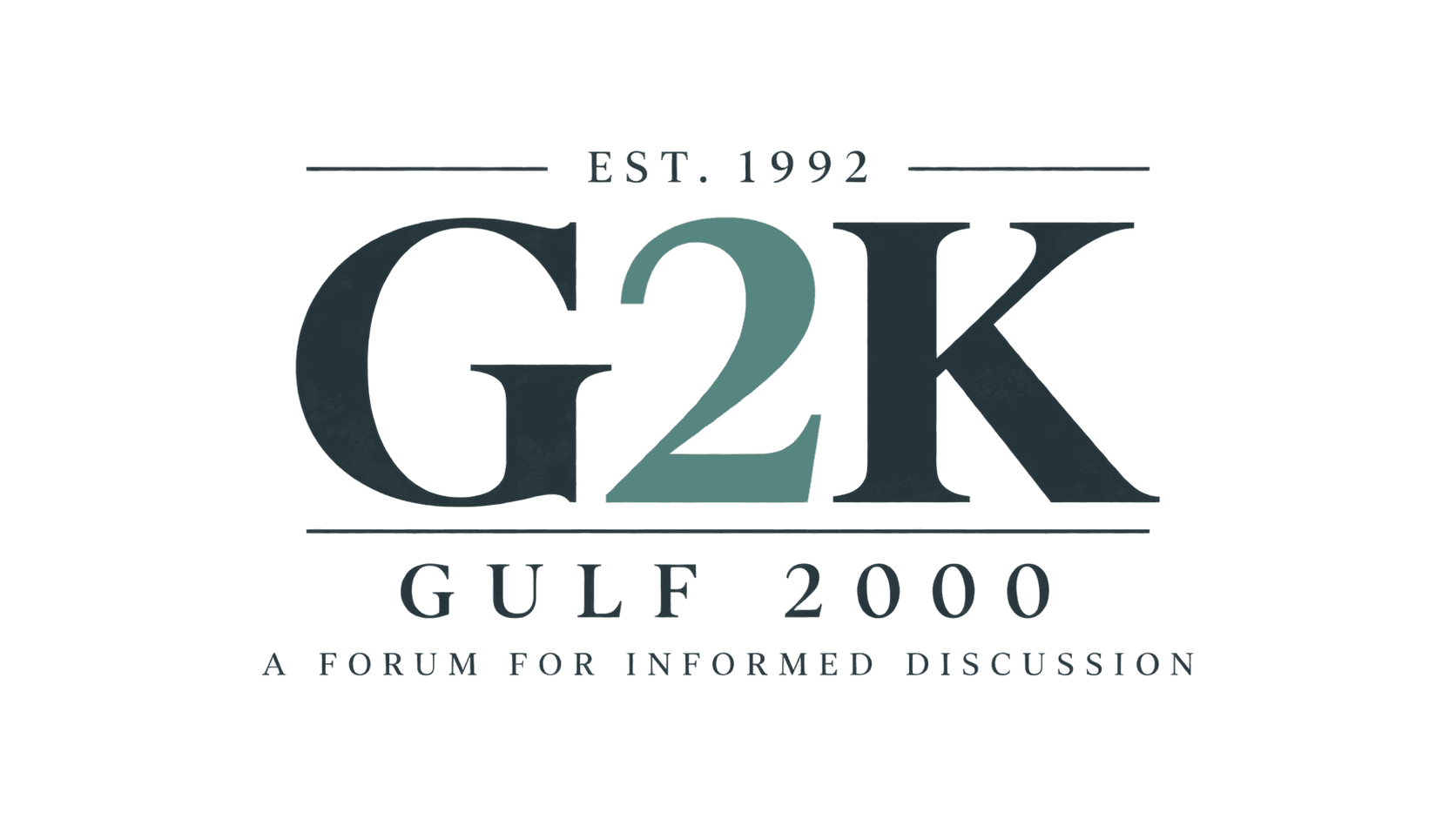Gulf/2000 — a forum for informed discussion, established 1992